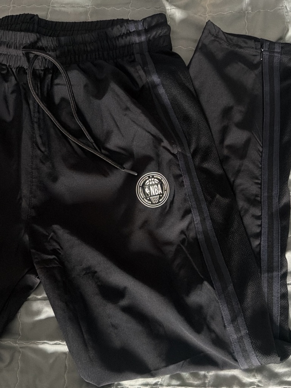 NBA Black Jacket with Blue Logo Tag